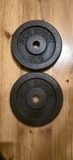 Obciążenie żeliwne 10kg 2x5kg talerz ciężar do sztangi