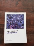Lekka przesada Adam Zagajewski NOWA 