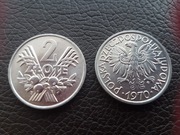 2zł 1970r  ( jagody , kłosy ) MENNICZA