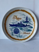 Talerz ozdobny, kolekcjonerski, militaria Niemiecka Marynarka Wojenna