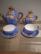 Serwis herbaciany z porcelany