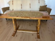 Ława drewniana lakierowana z lat 70 AKTUALNE DO WTORKU