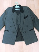 Elegancka Marynarka i kamizelka r. 146 Komunia stan jnowy