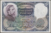 Hiszpania 50 peset 1931 - 5,992 - E. Rosales