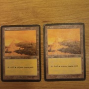 Plains (332) Urza's Saga MTG land