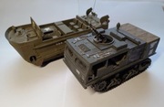 Blue Tank M4 18-ton Tractor Cargo, M29 Weasel  1;35