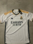 Koszulka Real Madryt 23/24 Domowa Nowa z Metką Adidas S Slim Fit