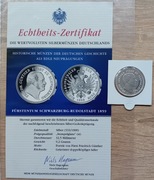 Furstentum Schwarzburg-Rudolstadt 1859 - REPLIKA   Ag 333/1000