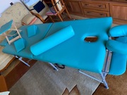 Stół do masażu Medmal firmy HABYS + pokrowiec i dodatki.