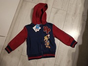 Nowa chłopięca bluza Psi Patrol z kapturem  rozmiar 104 