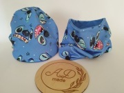 Komplet czapka komin Stitch i lilo bawełniany 