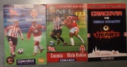 CRACOVIA WISŁA Kraków KSC TS DERBY programy X3
