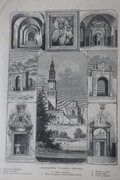 Częstochowa - 1882r. -  drzeworyt