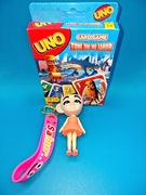 Karty UNO – BRAINROT +  Brelok Capuccin Ballerina -silikon