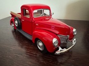 Ford Pick-up 1940 1:24 Motormax czerwony