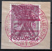 PMW Fi 246, zn. na wycinku Wystawa Filatelistyczna