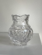 wazonik kryształowy mały vintage 1970-80s