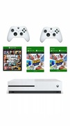 XBOX ONE S + 2 pady + 3 gry