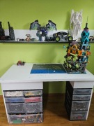Biurko z szufladkami do LEGO z lego