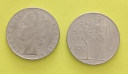 2 x 100 Lirów Włochy 1977, 1979r.