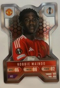 TOPPS MATCH ATTAX EXTRA 2025 CHROME X SHIELD KOBBIE Mainoo MANCHESTER UTD