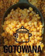 Mix 50/50 kukurydza i konopie gotowane gotowe do użytku 1kg