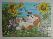 STARE PUZZLE ENERDOWSKIE - DDR GDR NRD - 120 ELEMENTÓW - KOMPLETNE