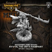 Warmachine Khymaera Shadowflame Shard: Ryvyn, The Onyx Rampant Solo 