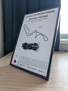 Grafika Suzuka International Racing Course A4 Formuła F1 szkło