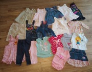 Mega paka 19 szt. ubranek dla dziewczynki rozm. 74