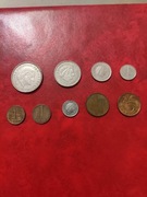 Zestaw monet Holandia 9 sztuk każda inna