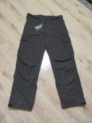 NORHEIM TURBUKSE męskie spodnie turystyczne czarne na podszewce_nowe_ XL