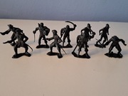 Zolnierzyki PRL piraci 9 sztuk