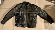 Kurtka motocyklowa skóra czarna XXL