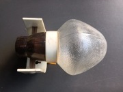Lampa wisząca - kinkiet z okresu PRL 