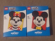 Lego Brick Sketches 40456 40457 myszka Minnie i myszka Miki