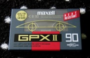 KASETA CHROMOWA MAXELL GPXII 90 NOWA 