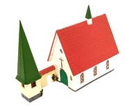 Vintage VERO 5920/129/823 Kościół górski z dzwonnicą Skala N 1:160 PIKO 