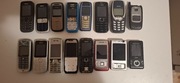zestaw telefonów retro Nokia Sony Ericsson