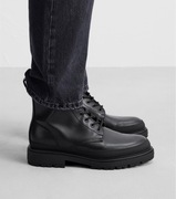 Zara Man botki glany 45 buty skórzane eko skóra