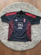 Bluza AC Milan 2002/03 Adidas – retro, oryginalna, czarno-czerwona