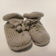 Buciki niechodki dla niemowlaka 0 - 3 miesięcy