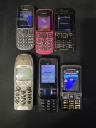 Mix telefonów (Nokia, Sony Ericsson)