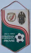 Proporczyk Widzew : Juventus 1983 rok oryginał !!!