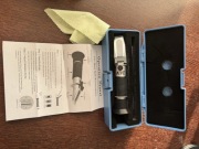 refraktometr ręczny, przyrząd optyczny służący do badania stężenia 