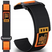 Pasek nylonowy do Garmin Fenix 5, 6, 7, 8, E Pro Solar, Instinct, Epix 