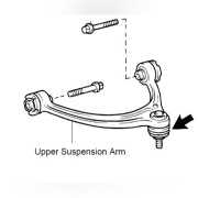 Osłona sworznia wahacza Lexus GS GS300 MK2 guma