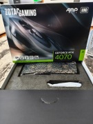 NVIDIA RTX 4070 Zotac Gaming 12GB, 100% sprawna świetna do gier.