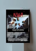 Straight Outta Compton NWA plakat album a3 w ramce obraz poster