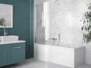 Wanna Besco Inspiro 170x70 cm z obudową i parawanem